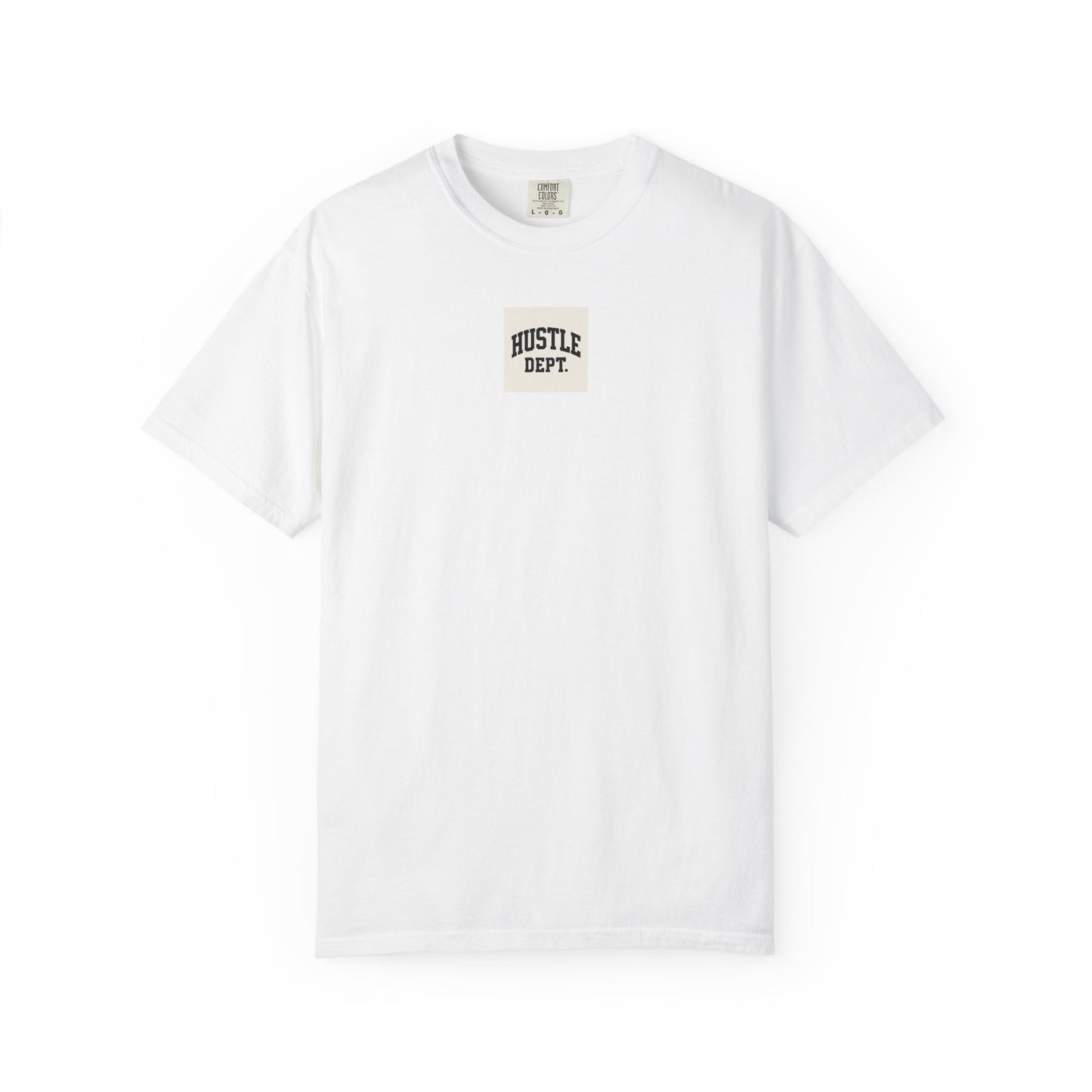 Hustle Dept Unisex Garment-Dyed T-shirt, Motivational Tee, Casual Wear, Gift for Entrepreneurs, Comfortable Everyday Shirt